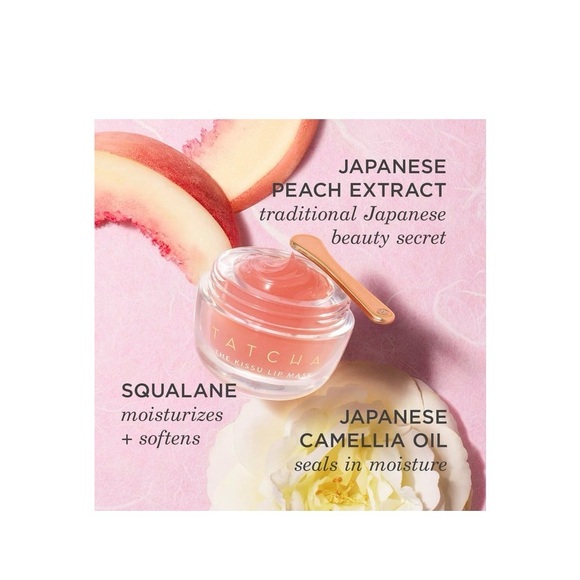 Tatcha Kissu Lip Mask - Soft Pink and Gold - Picture 4 of 6